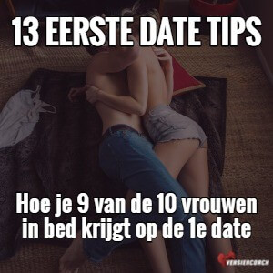 13 eerste date tips voor mannen