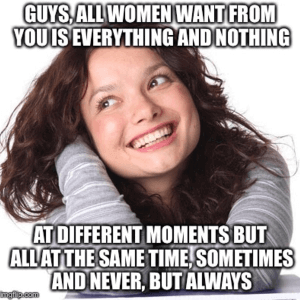 wat vrouwen willen