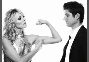 men are stronger