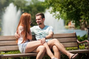 eerste date in park