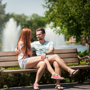 eerste date in park